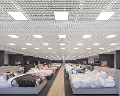 Open Cell Ceiling Panels made from Metal